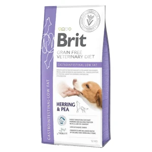 Brit VD Dog Gastrointestinal-Low Fat Herring & Pea hering és borsó 12kg